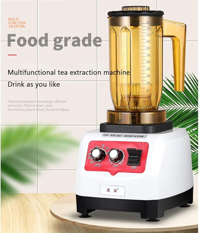 Multifunctional Ice Crusher Blender Smoothie Blender Professional High Speed Countertop Blender with 1200W Base Ice Crusher
