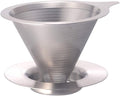 Hario Double Mesh Metal Dripper Size 01 Silver