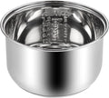 304 Stainless Steel Inner Pot is Suitable for Multifunctional Rice Cookers. The Inner Pot Can Replace Old Pots. The Rice Cooker Has A Double Bottom Inner Pot and is Non Stick SYD-15(3L)