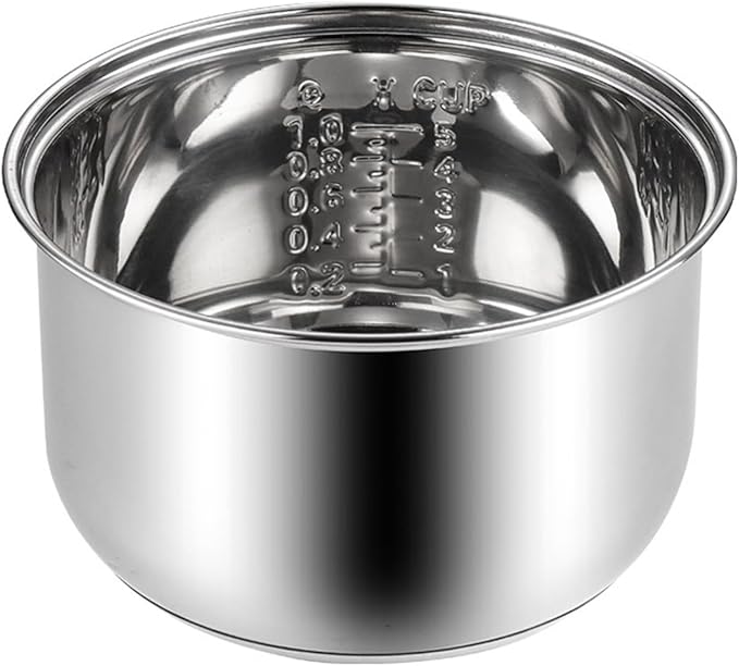 304 Stainless Steel Inner Pot is Suitable for Multifunctional Rice Cookers. The Inner Pot Can Replace Old Pots. The Rice Cooker Has A Double Bottom Inner Pot and is Non Stick SYD-15(1.6L)
