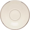 Lenox Solitaire Saucer ivory/platinum