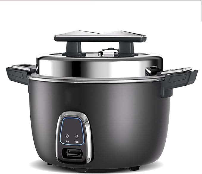 Commercial Rice CookerLarge Capacity Electric Rice Warmer for 5-30 Peoplewith Nonstick Inner PotAuto Keep Warmfor Restaurant Rice Cooker(10L)