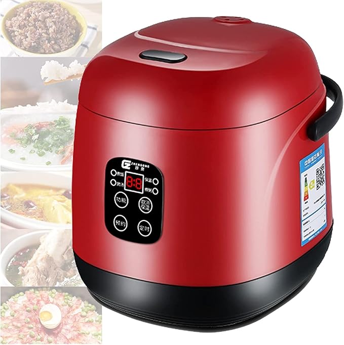 Mini Rice Cooker Dual-Purpose Rice Cooker And Steamer With Heat Preservation Function To Steam Healthy Food And Vegetables (#1) (#1)