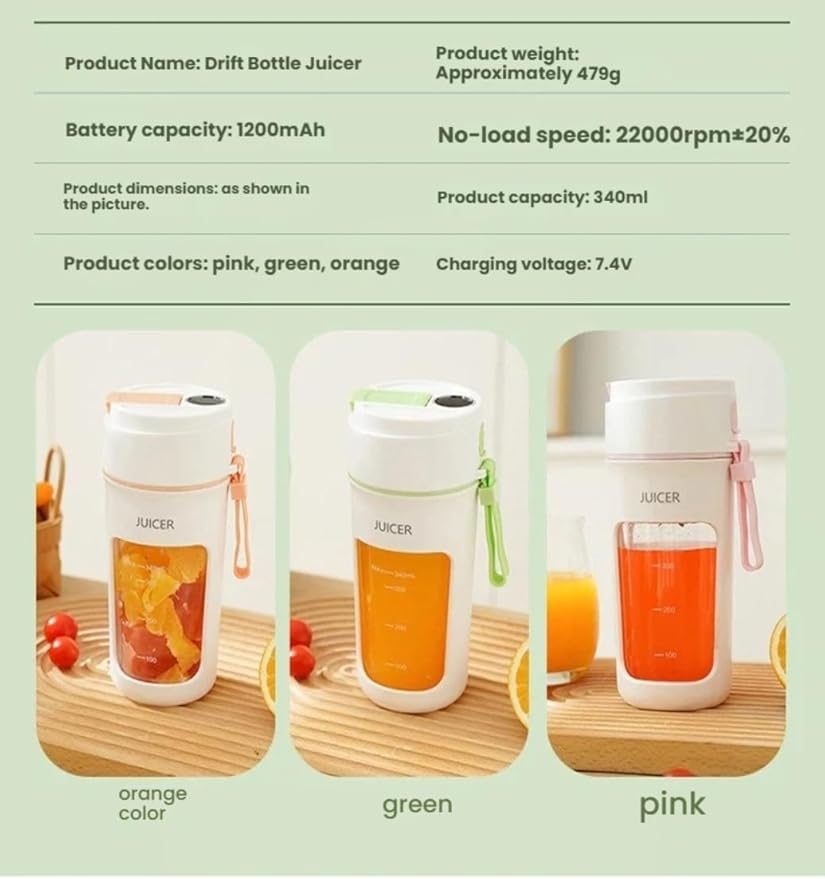 Portable charging small juicing cup household multifunctional juice mixer