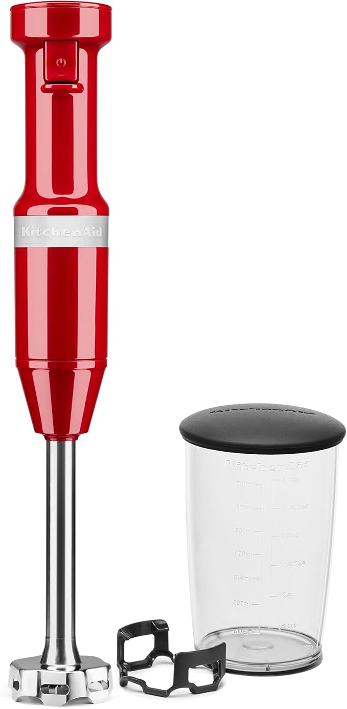 KitchenAid Variable Speed Corded Hand Blender KHBV53 Empire Red