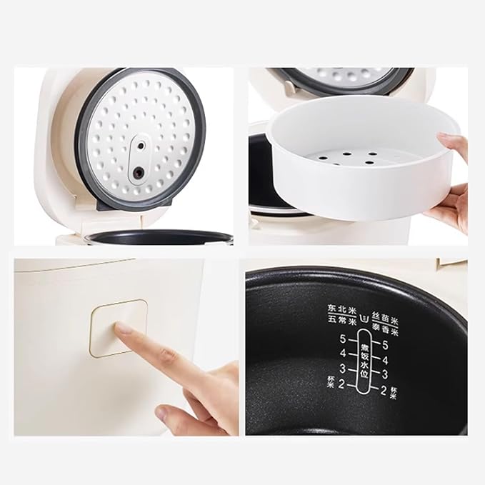 Rice Cookers Electric Rice Cooker Household 3L Intelligent Multifunctional Small Rice Cooker 4-6 People Cooking Rice Cooker Rice Maker
