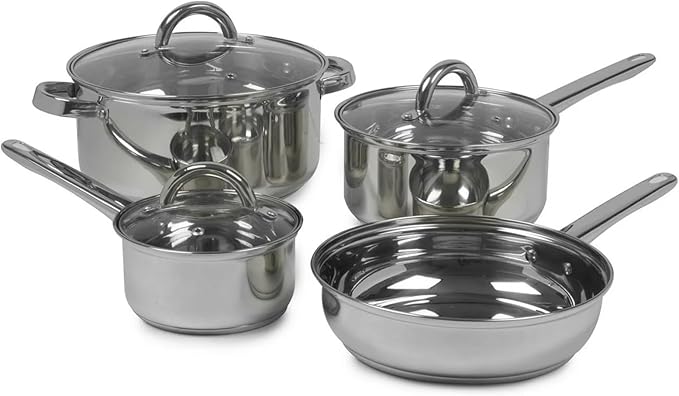 SEDONA Stainless Steel 7-Pc. Cookware Set
