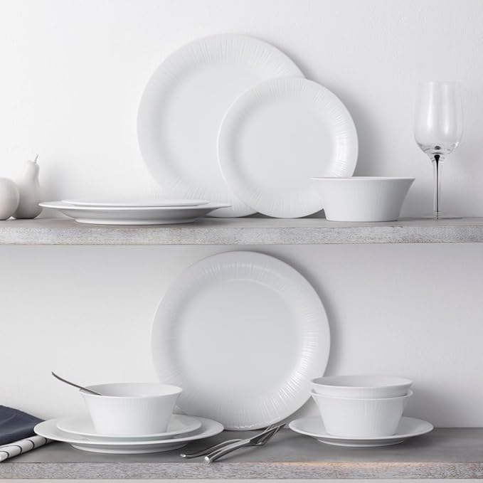 Noritake Conifere 12-Piece Dinnerware Set Service for 4