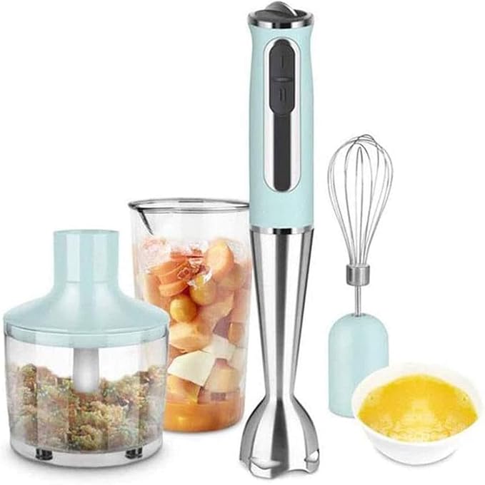 House Kitchen Immersion Hand Blender 8 Speed Stick Mixer with Stainless Steel Shaft &amp Blade 600 Watts Easily Food Mixes Sauces Purees Soups Smoothies and Dips