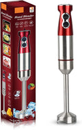 1000W Handheld Blender 12 Speed and Turbo Mode Electric Hand Blender Stainless Steel Immersion Handheld Stick Blender for Soup Puree Baby Food EU Plug