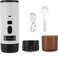 ANGGREK Portable Capsule Coffee Maker 72W Automatic Cordless Heating Small Electric Coffee Machine with USB Charging for Home Outdoor Travel Car Use