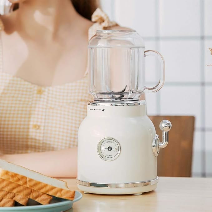 Juice Blender Retro Fruit Juicer Baby Food Milkshake Mixer Multifunction Juice Maker Machine Portable Fruit Blender