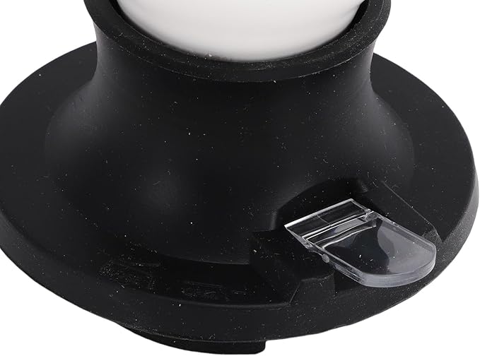 MAVIS LAVEN Ceramic Pour Over Coffee Dripper Heat Proof Immersion Coffee Maker with Built in Switch Valve for Home Office Travel (White Black)