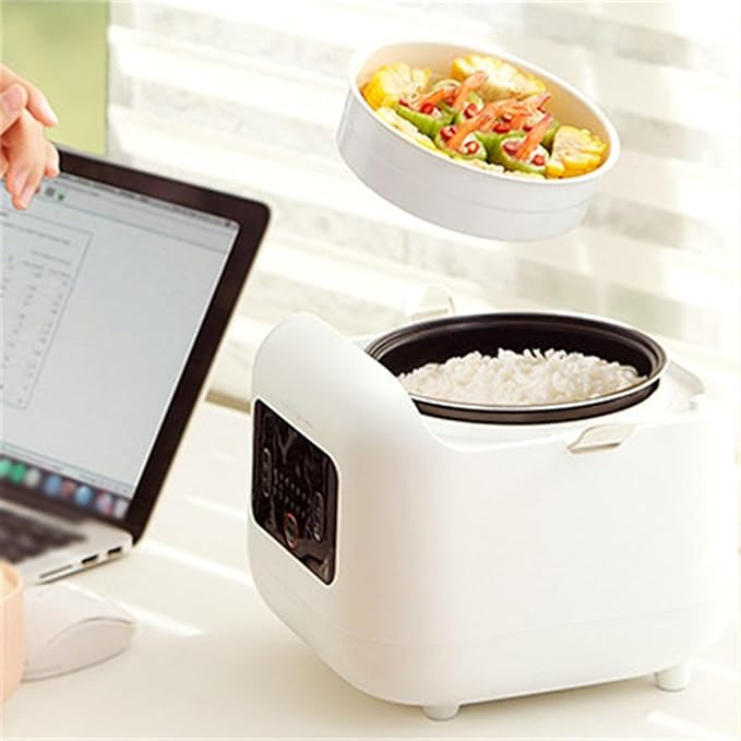 Rice Cookers Rice Cooker Intelligent Electric Rice Cooker Mini Rice Cooker Small and Cute in Appearance for 1-2 People Make Rice Maker