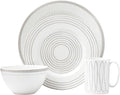 kate spade new york Charlotte Street Grey West 4-piece Place Setting Taupe
