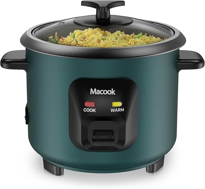 Mini Rice Cooker | 0.6 Liter Multi-functional Rice Cooker Small | Non-Stick Rice Pot | One-button Operation | Automatic Keep Warm | Overheat-proof Design | Suitable for Families of 1-3 People.