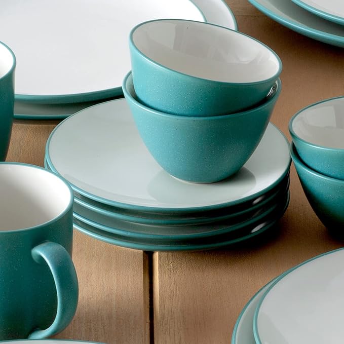 Noritake Colorwave Turquoise 20-Piece Dinnerware Set Service for 4