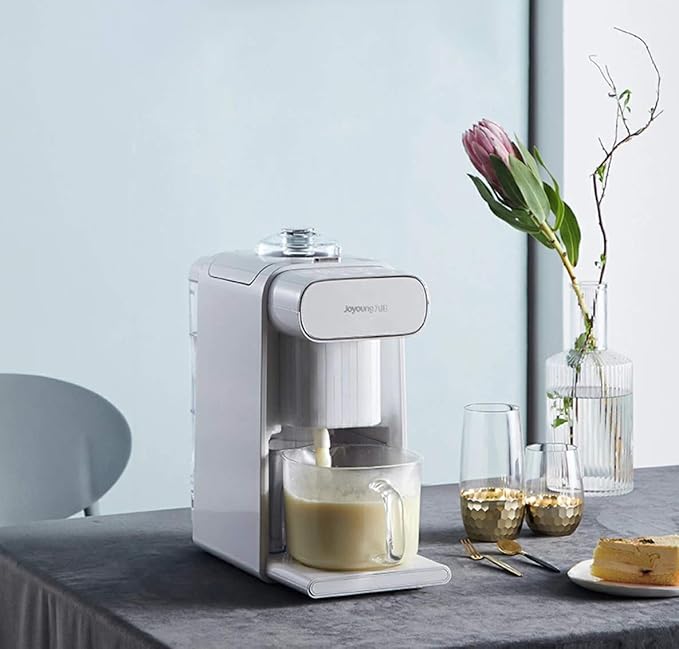 JOYOUNG DJ10U-K61 Automatic Self-cleaning Soy Milk Maker 4 in 1 functionCoffee Maker Juice Maker Electrical Water Kettle 300-1000ML White