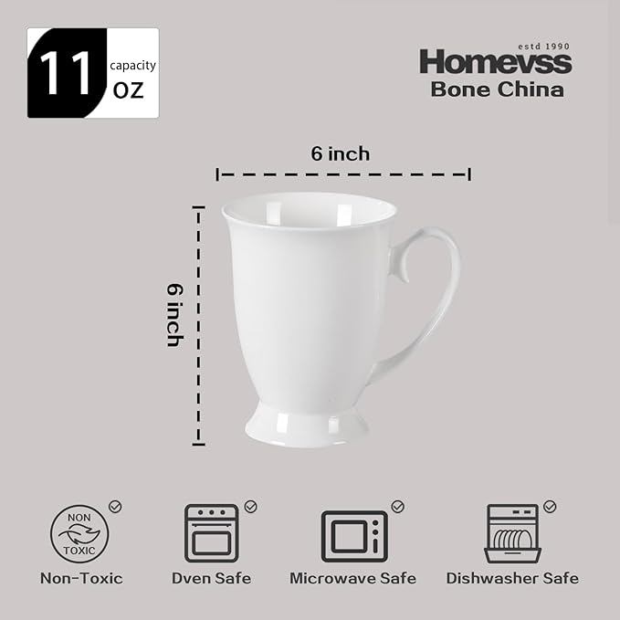 HomeVss New Bone China Dinnerware Set Embossed Winds Service for 8-40pc Set