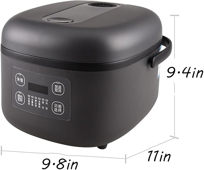 Electric Pressure Cooker Commercial Rice Cooker Non-Stick Inner Pot/5L Large Ability Multi-Function Cooking Utensils Smart Touch Portable Electric Cooker