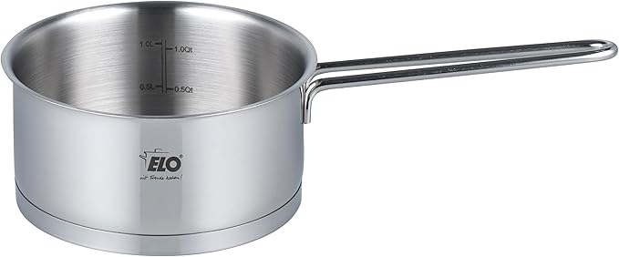 ELO 72596 Galant 5-Piece Saucepan Set Stainless Steel Silver