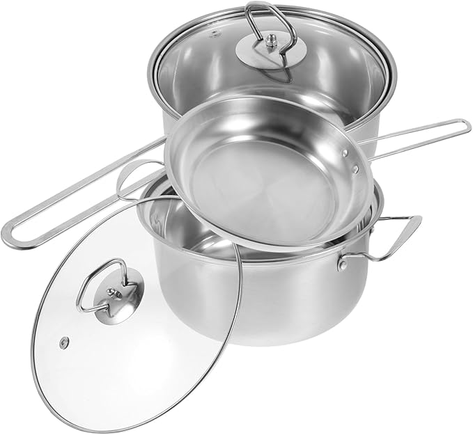 Cooking Pot Set Kitchen Cookware Stainless Steel Soup Pot Stock Multi-functional Cookware Set