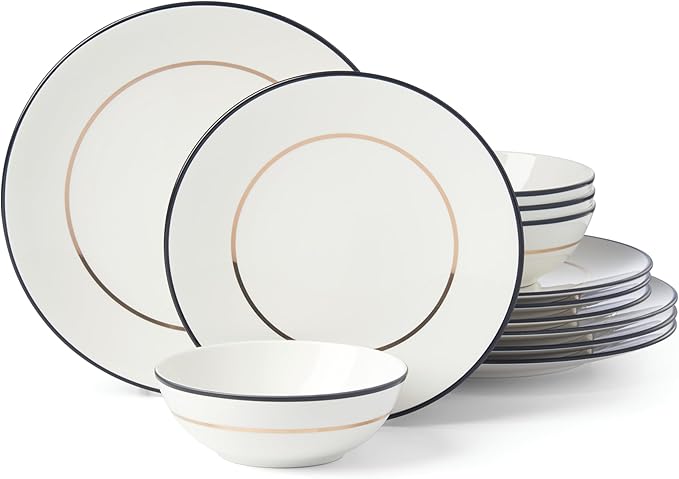 Kate Spade New York Make It Pop 12Pc Dinnerware Set 17.95