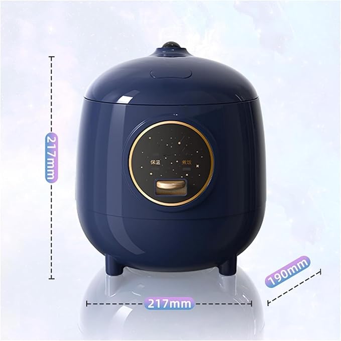 Electric Pressure Cooker Commercial Rice Cooker Portable 2L Electric Steamer With Keep Warm Function 200W Removable Nonstick Rice Cooker