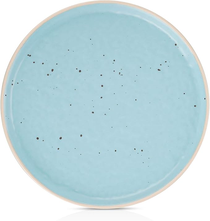 Stone Lain Elena Stoneware 16-Piece Round Dinnerware Set Blue 16 Piece - Service For 4