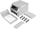 Conveyor Toaster with Upper and Lower Temperature Control 2200W 110V 300 Slices Capacity Home Bread Toaster Machine for Kitchen Family Use