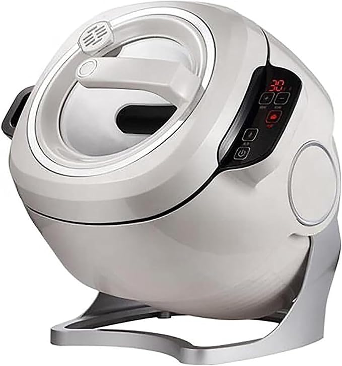 Automatic Cooking Machine 2000W 6L One-Click Smart Start Three Speed Adjustable 360° Automatic Rotation for Stir Frying and Stewing