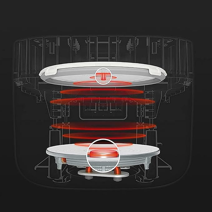 Rice Cooker &amp Steamer 3/4L Large Capacity Curved Non-Stick Liner for Family Dormitory for 1~4 People Rice Cooker (4l) ()