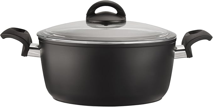 BALLARINI Como 10-pc Nonstick Pots and Pans Set Dutch Oven Made in Italy Forged Aluminum