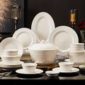 76Pcs Dinnerware Sets Chinese Style Ceramic Bowls Plates Luxury Hotel Quality Tableware Set for Home Restaurant Dinnerware Sets