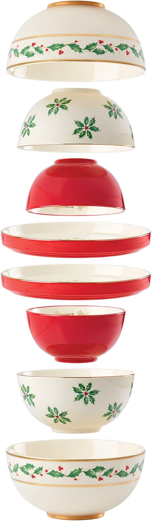 Lenox 893494 Holiday Luna Nesting Dinnerware Set Christmas Hosting