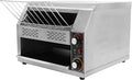 Commercial Conveyor Toaster – 450 Slices/Hour Stainless Steel Bread Toaster with Adjustable Speed &amp Triple Heating Mode High-Efficiency 2400W Toasting Machine for Cafes Hotels Restaurants