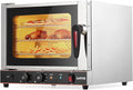 Garvee Commercial Convection Oven Countertop 22L/20Qt 1440W Toaster 3-Tier Electric Oven w/Front Glass Door Trays Wire Racks Clip Gloves 120V
