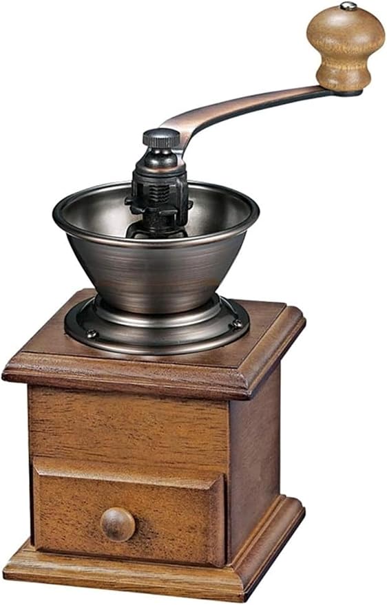 Portable Manual Travel Coffee Maker - Compact Machine for Home Camping and Office Use (Brown One Size)