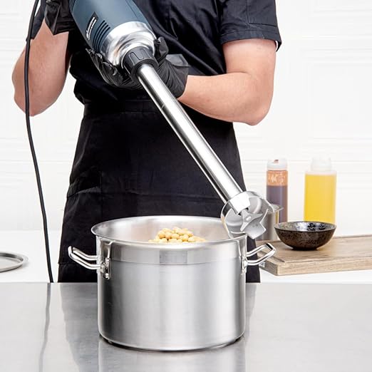 Restaurantware-ATTACHMENT ONLY: Hi Tek 18 Inch Immersion Blender Attachment 1 Dishwashable Blending Shaft - Blender Sold Separately Durable Stainless Steel Blenders Attachment