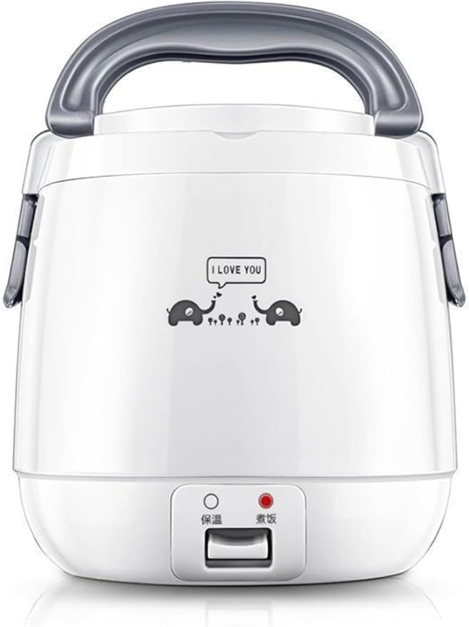 Mini Rice Cooker Commercial Rice Cooker 1.5L Rice Maker Removable Non-Stick Pot For Cooking Soups Stewing Steaming Automatic Keep Warm Function