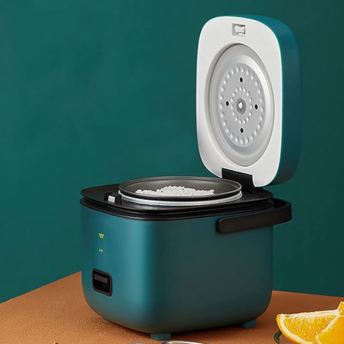 Rice Cooker 2 Person Multi Cooker With Non-Stick Inner Pot With Indicator Lights For 1-2 People