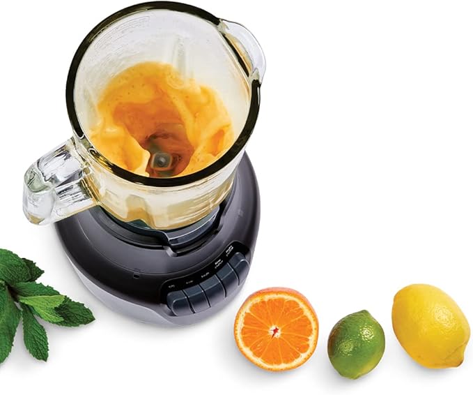 PowerXL Boost Blender 4 Speed 800 Watts 48-oz Glass Jar Black
