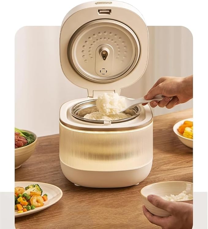 1-3 Person Non-Stick Electric Rice Cooker - 0 Coating Intelligent Porridge Pot &amp Rice Maker
