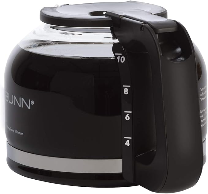 BUNN CSB2B Speed Brew Elite 10-Cup Coffee Maker Black/SST &amp 10 Cup Drip Free Carafe