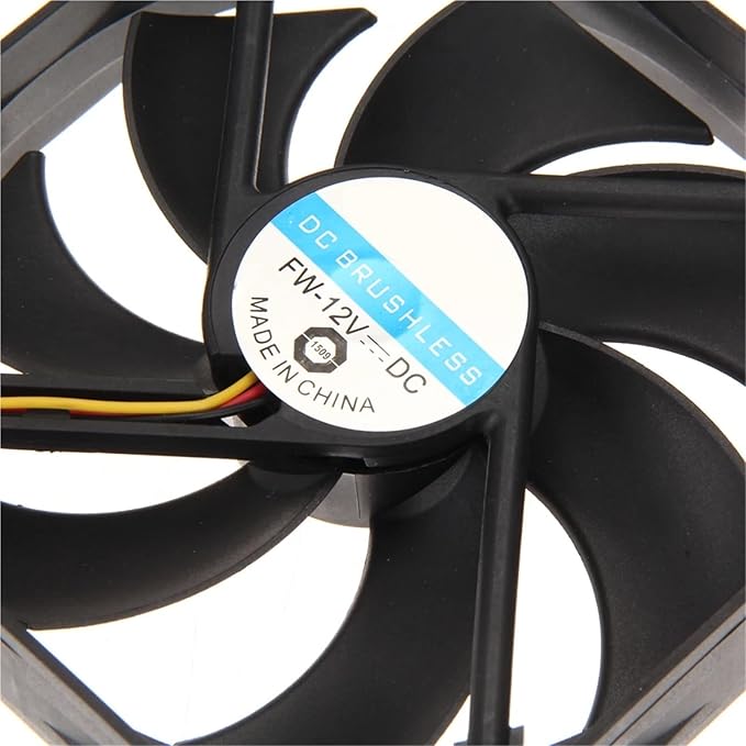 12cm 120mm for DC Brushless Fan 12V 0.25A 2 Lines 2pin Connector High Speed Server Computer Chassis Power Cooling Fan