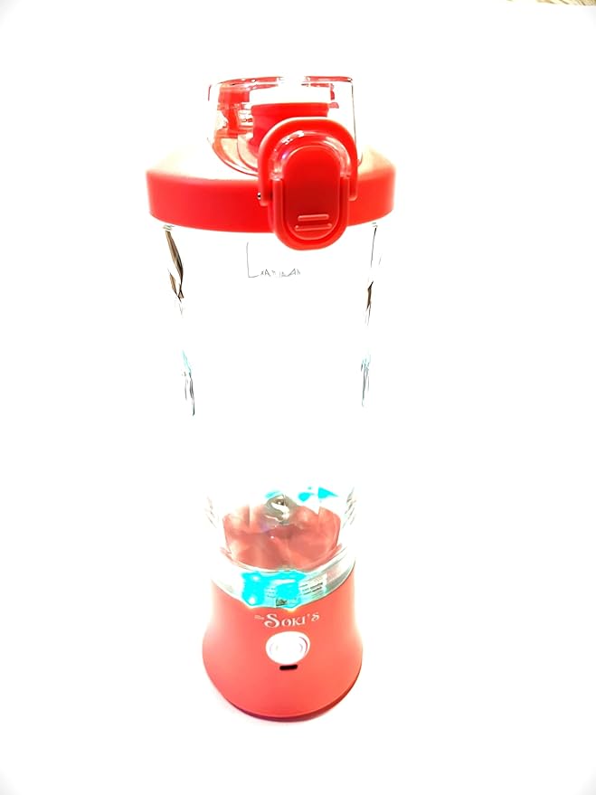 MuSOKI'S Stylish Portable Blender 600ML (Pink)