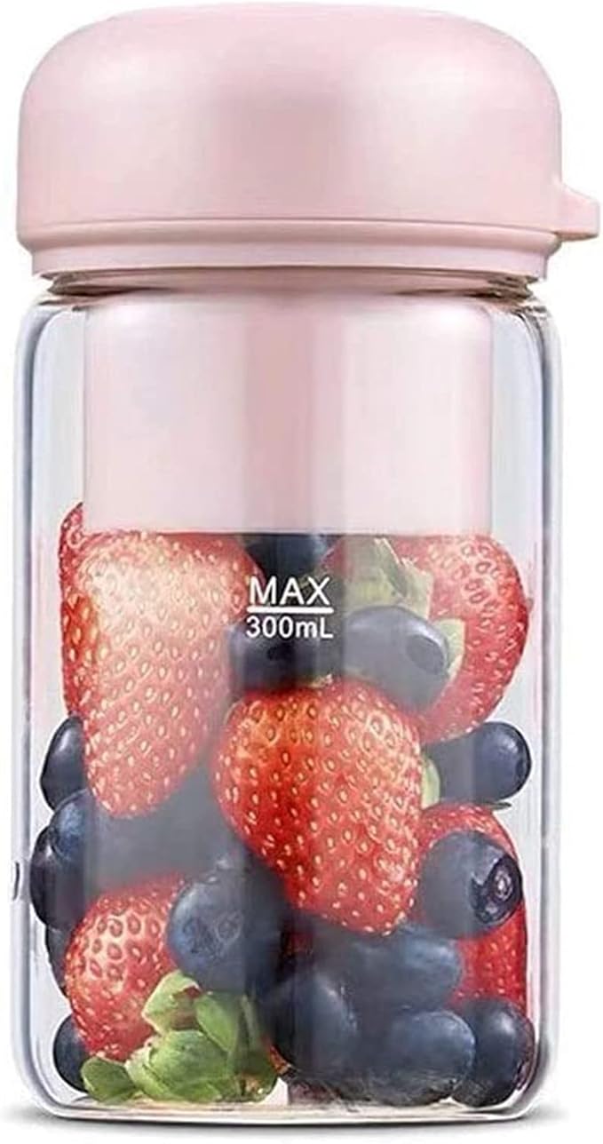Portable Blender One-Handed Drinking Mini Blender for Shakes and Smoothies 17 oz Personal Blender with Rechargeable USB Made with BPA-Free Material Portable Juicer