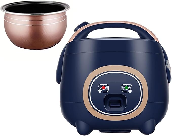 Rice Cooker (1.8-5L) Home Dormitory Rice Cooker Non-stick Inner Pot for Make Rice &amp Steam Healthy Food &amp Vegetables for US/EU(4l)