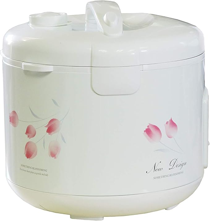 TRC-08 Cool Touch 8-Cup Rice Cooker and Warmer with Steam Basket White