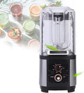 Soundproof 2200W Commercial Blender with 2L Jar FastIce Crushing Quiet Operation Self Cleaning Heavy Duty Smoothie Maker